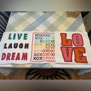 PB Teen Organic Cotton Pillow Cover Set (3)